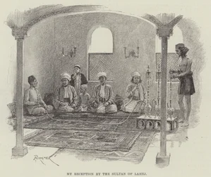 Meine Audienz beim Sultan von Lahej